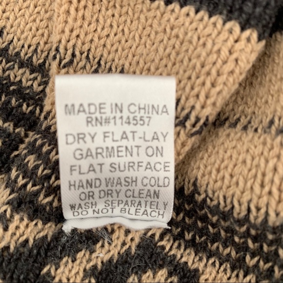 THML Anthropologie Aztec Drape Cardigan Size M - Picture 6 of 7